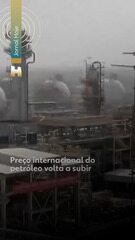 Preço internacional do petróleo volta a subir