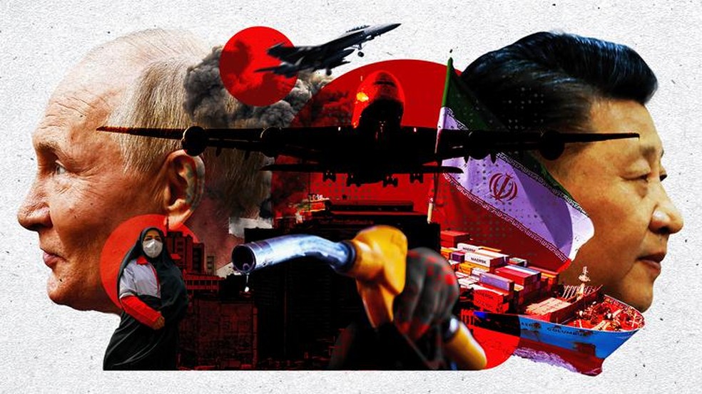 Quais países poderão lucrar com a guerra no Irã — e quais serão os mais atingidos? — Foto: BBC