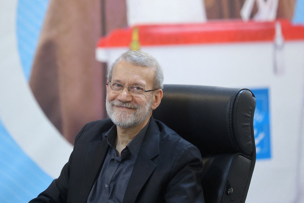 Ali Larijani, chefe do Conselho Supremo de Segurança Nacional. — Foto: Majid Asgaripour/WANA via Reuters