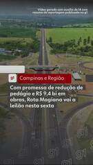 Com previsão de R$ 9,4 bi em obras, Rota Mogiana vai a leilão nesta sexta