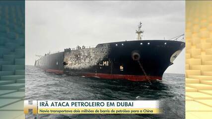 Irã faz ataque com drone a petroleiro em Dubai