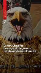 Com IA, China faz propaganda de guerra e retrata sua versão entre EUA x Irã