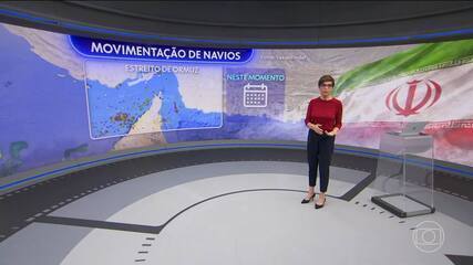 Irã fecha Estreito de Ormuz novamente e deixa 800 navios parados