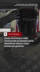 Conheça o robô humanoide projetado para usar armas em guerras