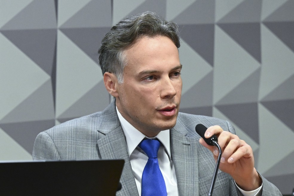 presidente da Amar Brasil Clube de Benefícios (ABCB), Américo Monte Júnior — Foto: Carlos Moura/Agência Senado
