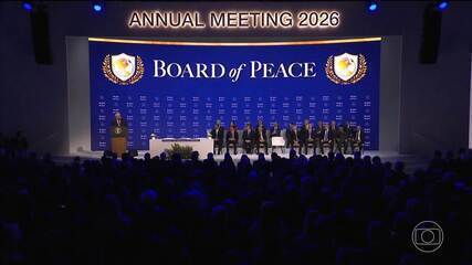 Donald Trump anuncia Conselho de Paz em Davos