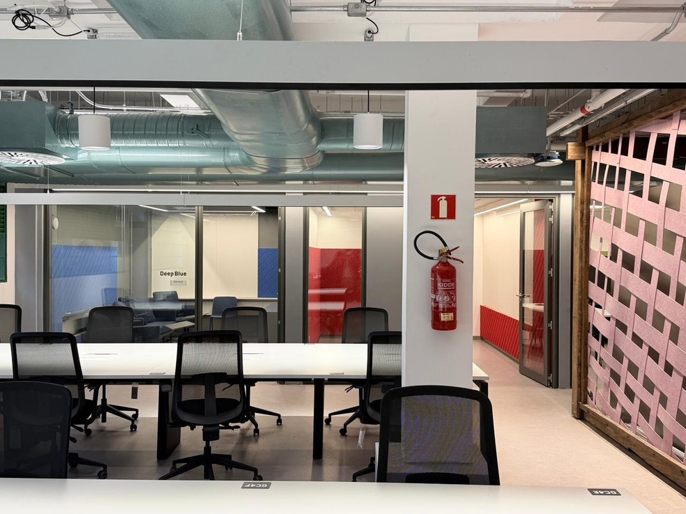 Novo centro de engenharia do Google em São Paulo. — Foto: Darlan Helder