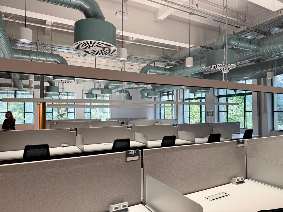 Novo centro de engenharia do Google em São Paulo. — Foto: Darlan Helder