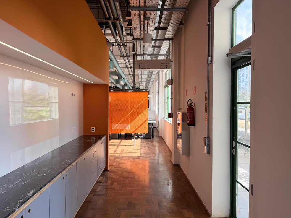 Novo centro de engenharia do Google em São Paulo. — Foto: Darlan Helder