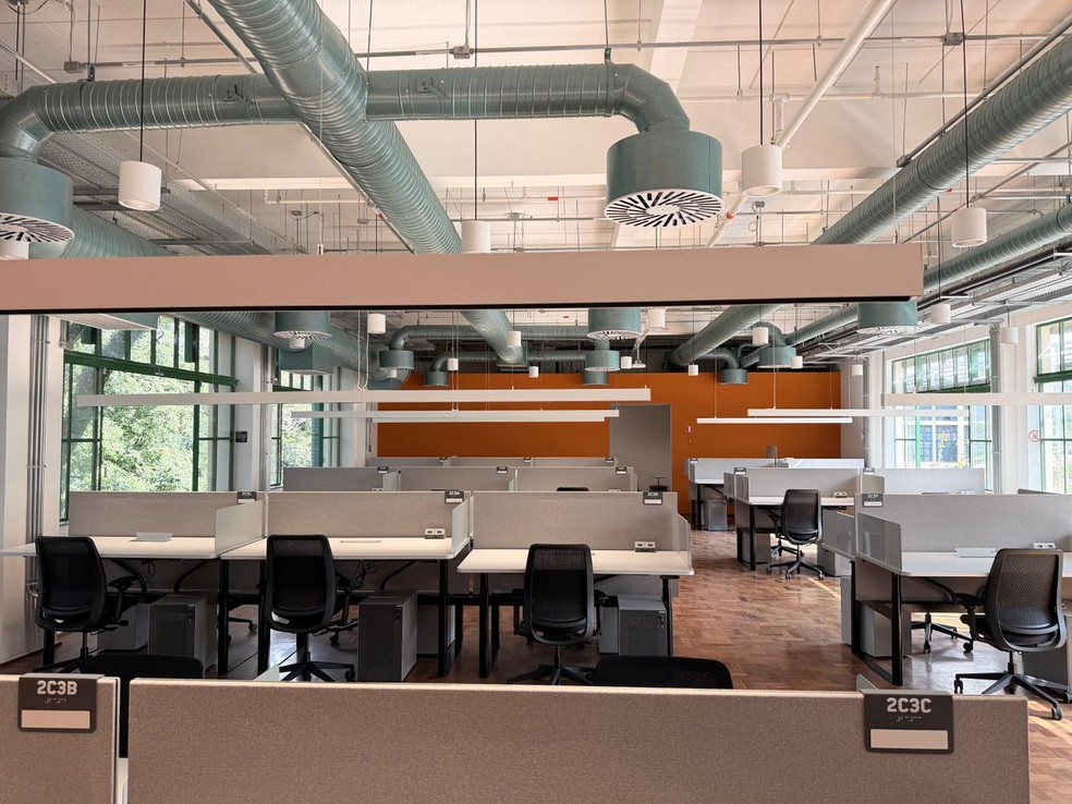 Novo centro de engenharia do Google em São Paulo. — Foto: Darlan Helder